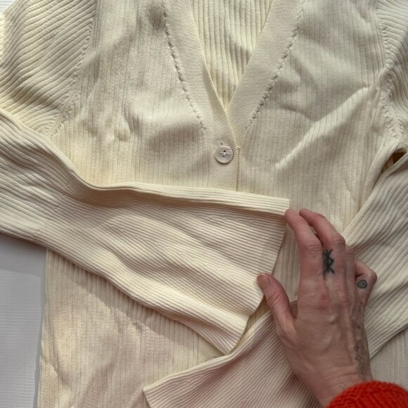 A New Day Women's Bell Long Sleeve Midi Sweater Dress - Picture 2 of 4